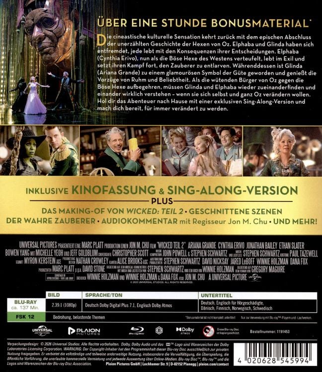 Produktbild: Wicked: Teil 2
