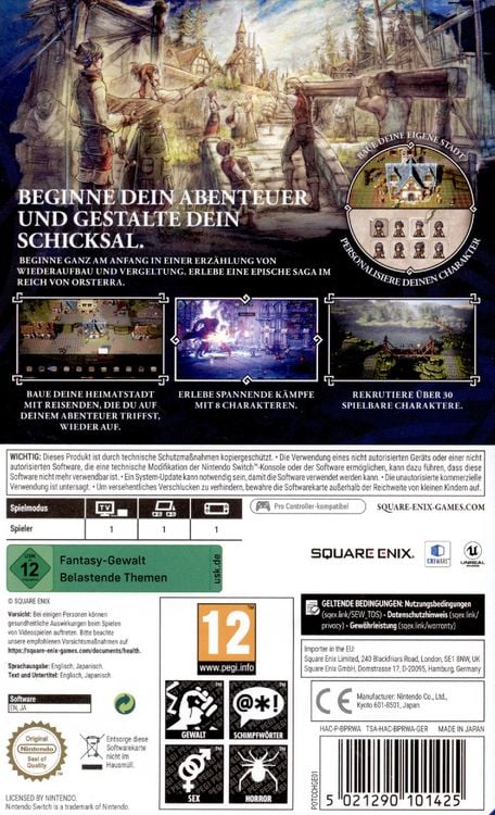 Produktbild: Octopath Traveler 0