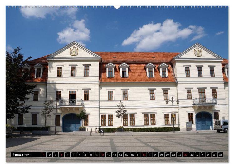 Produktbild: Musik- und Bergstadt Sondershausen/Th&uuml;ringen (Wandkalender 2026 DIN A2 quer), CALVENDO Monatskalender