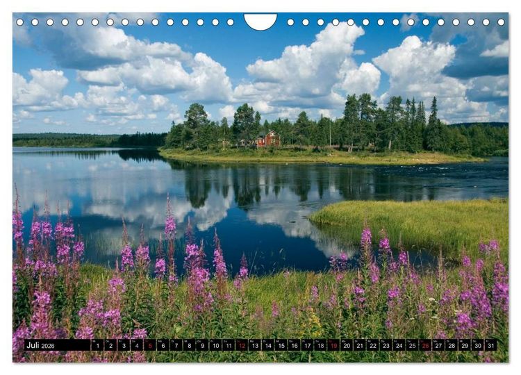 Produktbild: Skandinavien entdecken (Wandkalender 2026 DIN A4 quer), CALVENDO Monatskalender