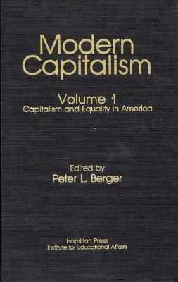 Produktbild: Berger, P: Capitalism and Equality in America