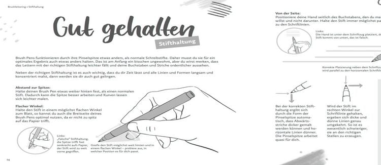 Produktbild: Lettering &ndash; Moderne Kalligrafie