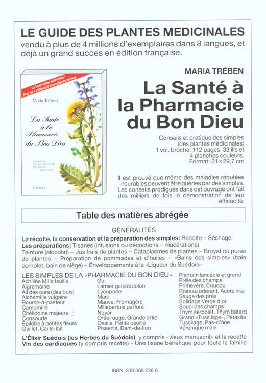 Produktbild: Les Gu&eacute;risons de Maria Treben