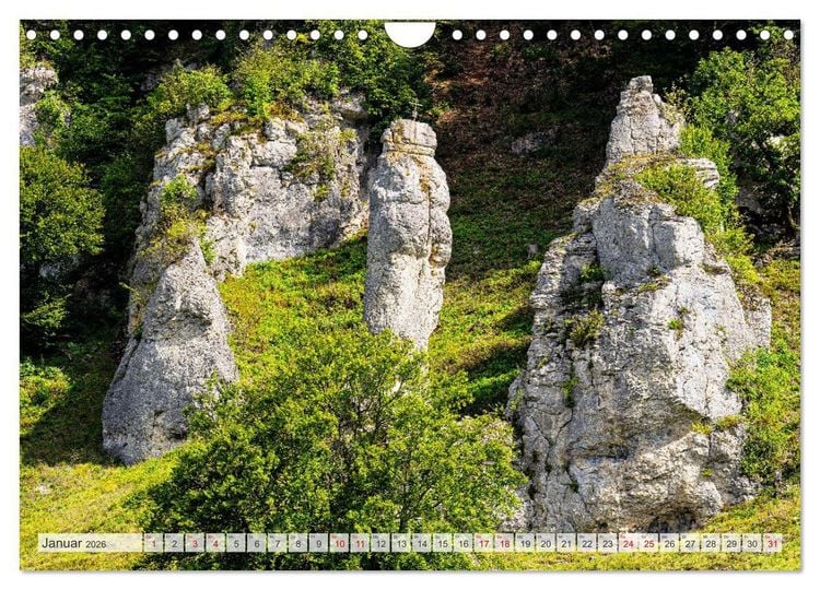 Produktbild: Unterwegs im Gro&szlig;en Lautertal (Wandkalender 2026 DIN A4 quer), CALVENDO Monatskalender