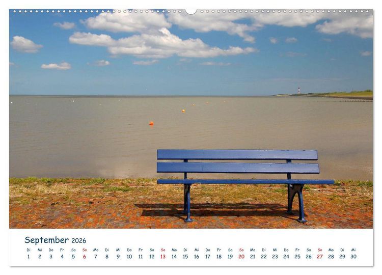 Produktbild: Butjadingen. Impressionen zwischen Jade und Nordsee (Wandkalender 2026 DIN A2 quer), CALVENDO Monatskalender