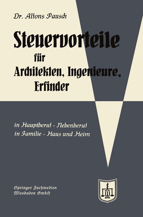 Produktbild: Steuervorteile f&uuml;r Architekten, Ingenieure und Erfinder