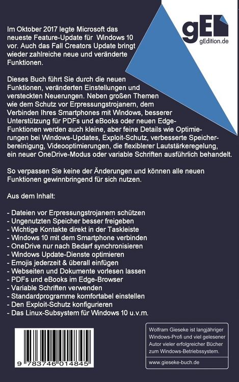 Produktbild: Windows 10 Update - Herbst 2017