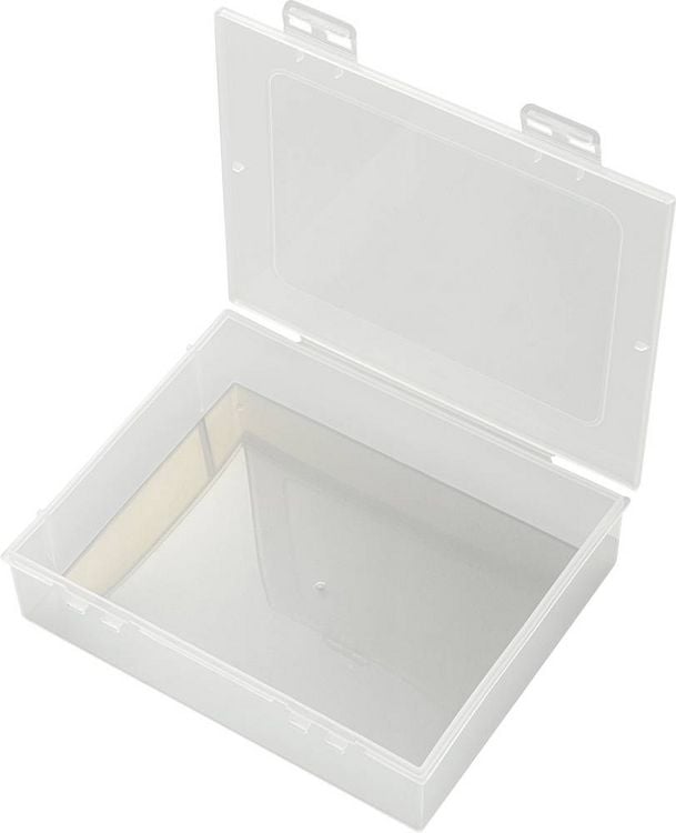 Produktbild: TRU COMPONENTS E-112 Sortimentskasten (L x B x H) 191 x 157 x 47 mm Anzahl F&auml;cher: 1 feste Unterteilung Inhalt 1 St.