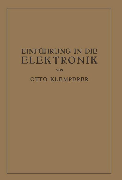 Produktbild: Einf&uuml;hrung in die Elektronik