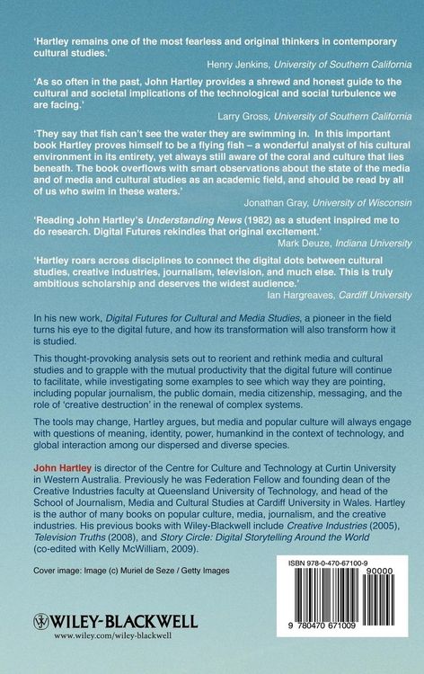 Produktbild: Digital Futures for Cultural and Media Studies
