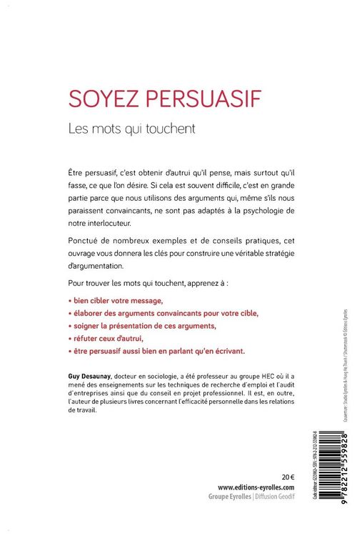 Produktbild: Soyez persuasif