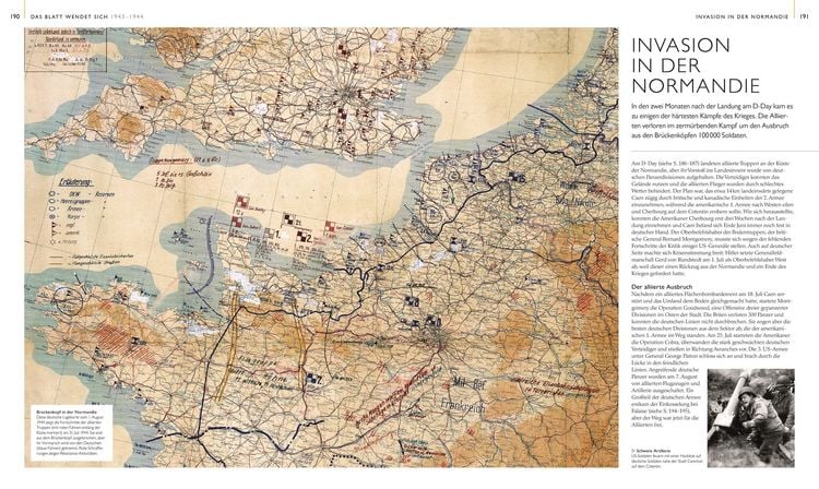 Produktbild: Der Zweite Weltkrieg in Karten