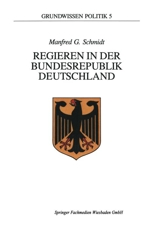 Produktbild: Regieren in der Bundesrepublik Deutschland