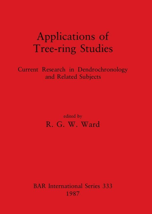 Produktbild: Applications of Tree-ring Studies