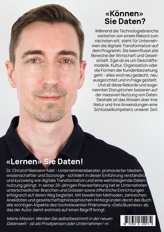 Produktbild: Data Business: Wie digitale Transformation gelingt