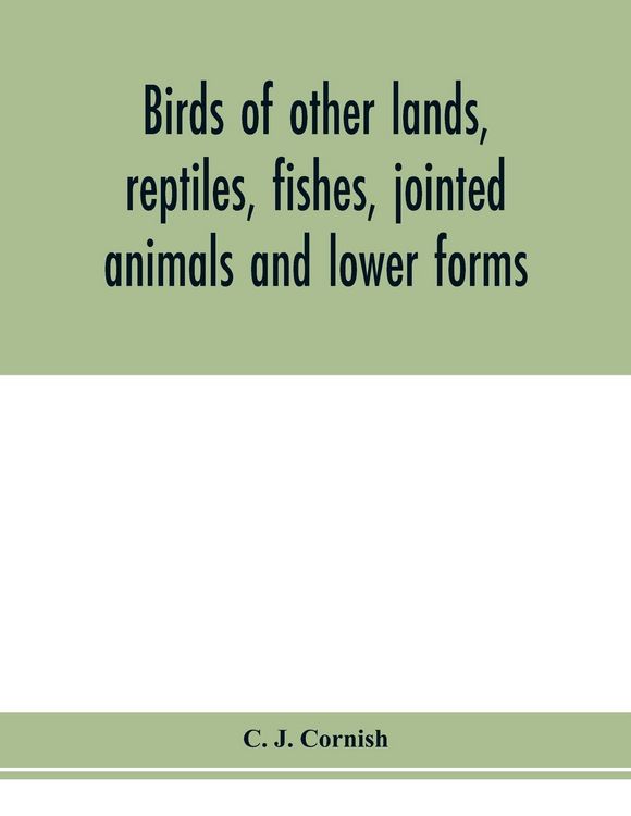 Produktbild: Birds of other lands, reptiles, fishes, jointed animals and lower forms