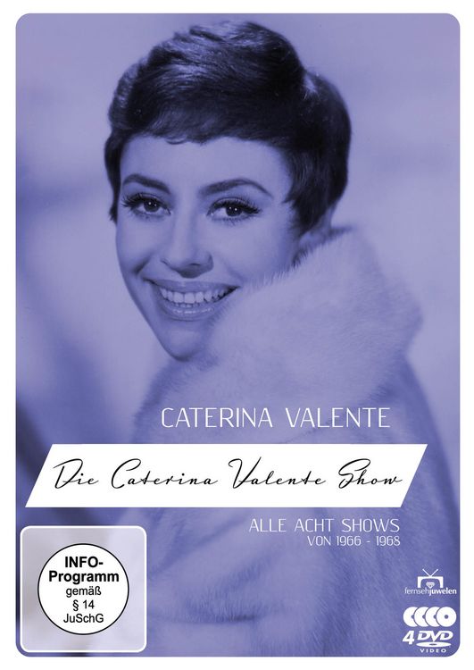 Produktbild: Die Caterina Valente Show - Alle acht ZDF-/AVRO-Shows von 1966-1968 (Fernsehjuwelen) (4 DVDs)