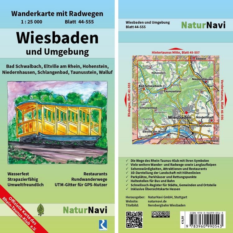 Produktbild: Wiesbaden und Umgebung 1 : 25 000