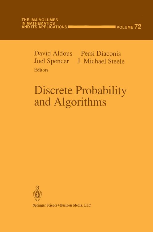Produktbild: Discrete Probability and Algorithms