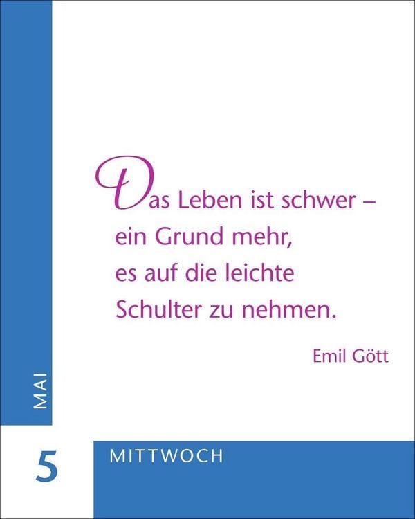 Produktbild: Ein Jahr gute Laune Mini-Geschenkkalender 2027