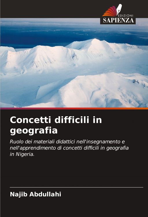 Produktbild: Concetti difficili in geografia