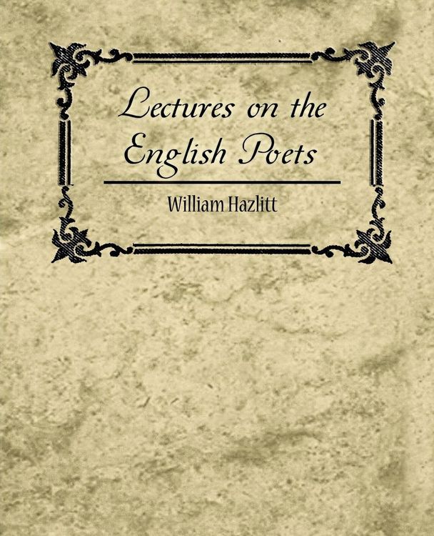 Produktbild: Lectures on the English Poets