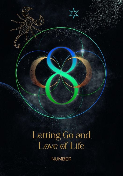 Produktbild: Cosmic Numbers - 42 numerology cards with booklet GB (English)