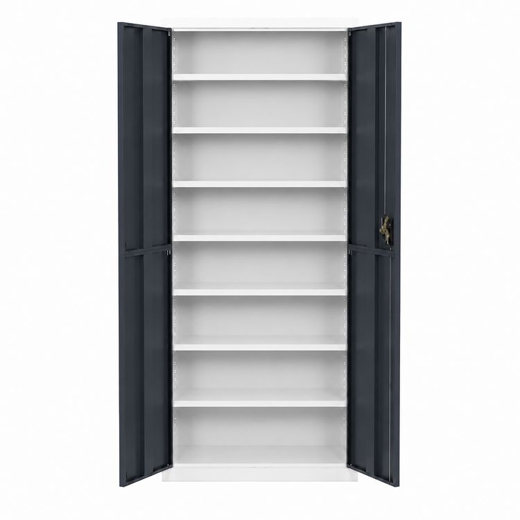 Produktbild: Stahl Schuhschrank Malivo 80 x 180 x 40 cm
