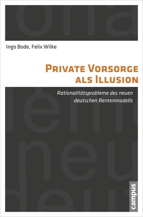Produktbild: Private Vorsorge als Illusion