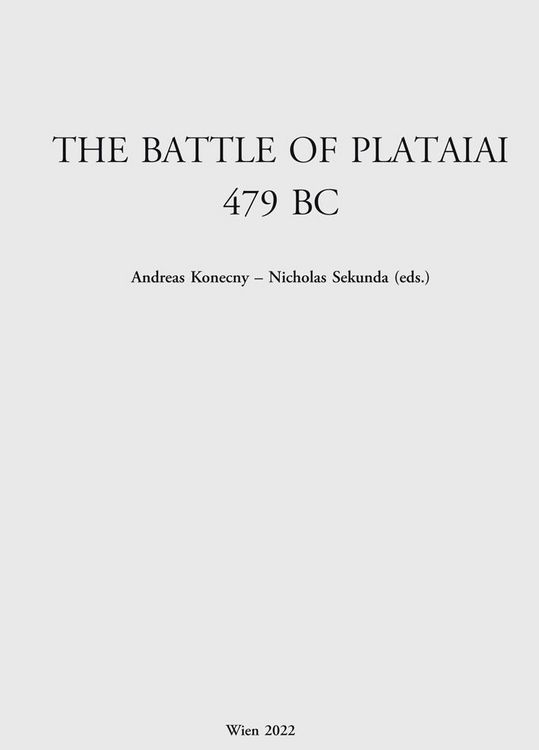 Produktbild: The Battle of Plataiai 479 BC