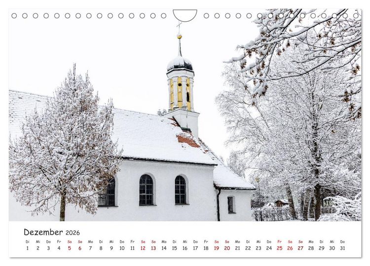 Produktbild: Neus&auml;&szlig; - Perle im Schmuttertal (Wandkalender 2026 DIN A4 quer), CALVENDO Monatskalender