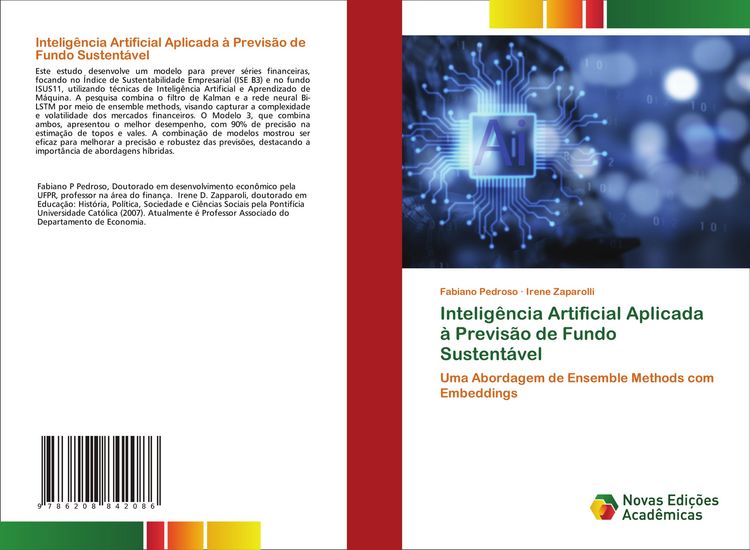Produktbild: Inteligência Artificial Aplicada à Previsão de Fundo Sustentável