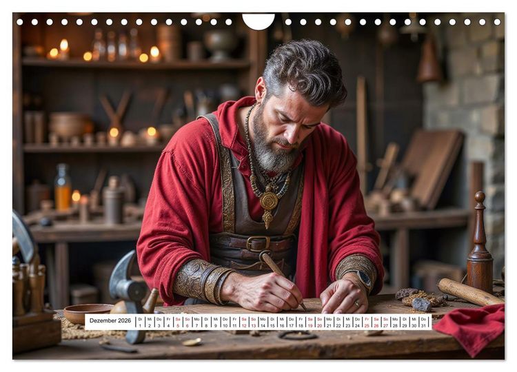 Produktbild: Zur&uuml;ck nach Rom - Das Leben in der Antike (Wandkalender 2026 DIN A4 quer), CALVENDO Monatskalender