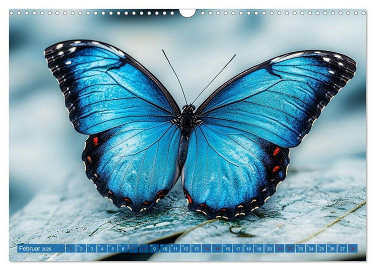 Produktbild: Blauer Zauberflug (Wandkalender 2026 DIN A3 quer), CALVENDO Monatskalender