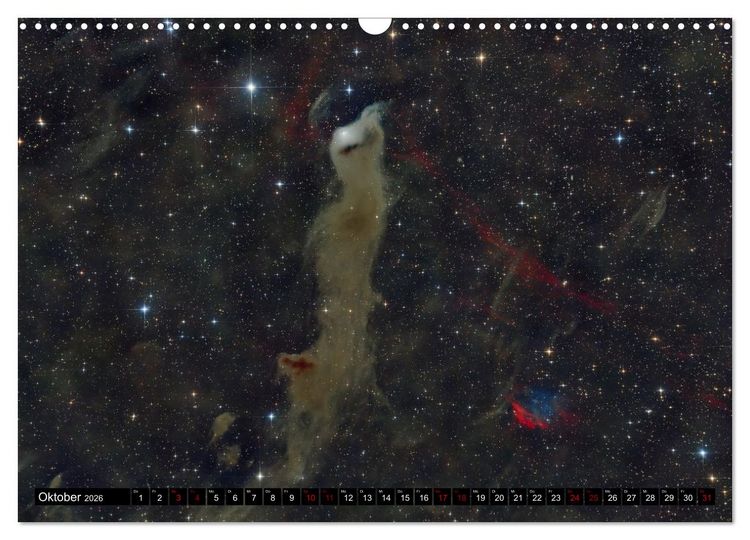 Produktbild: Ein Streifzug durch das Universum (Wandkalender 2026 DIN A3 quer), CALVENDO Monatskalender