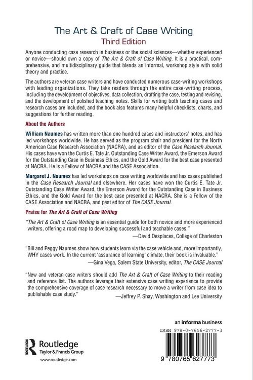 Produktbild: The Art and Craft of Case Writing