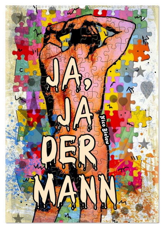 Produktbild: Ja, Ja der Mann (Wandkalender 2026 DIN A2 hoch), CALVENDO Monatskalender