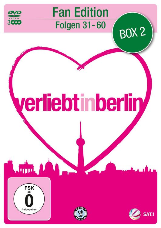 Produktbild: Verliebt in Berlin Box 2 &ndash; Folgen 31-60 [3 DVDs]