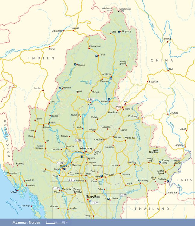 Produktbild: TRESCHER Reisef&uuml;hrer Myanmar