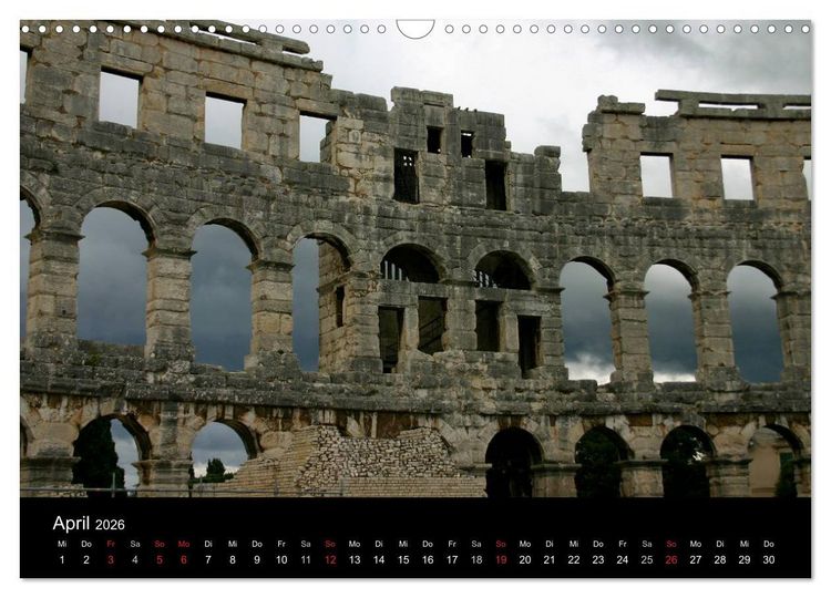 Produktbild: Istrien (Wandkalender 2026 DIN A3 quer), CALVENDO Monatskalender