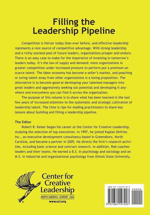 Produktbild: Filling the Leadership Pipeline