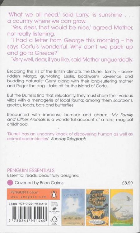 Produktbild: Durrell, G: My Family and Other Animals
