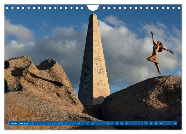 Produktbild: Sardaigne - Les paysages et le nu (Calendrier mural 2026 DIN A4 vertical), CALVENDO calendrier mensuel