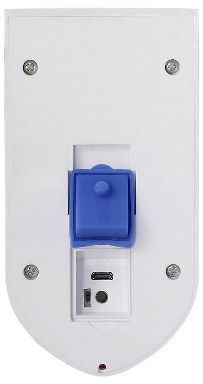 Produktbild: Sygonix Mini-Alarmanlage Wei&szlig;, Rot mit LED, mit Bewegungsmelder, mit Fernbedienung, mit Solar, mit WLAN 120 dB SY-6515320