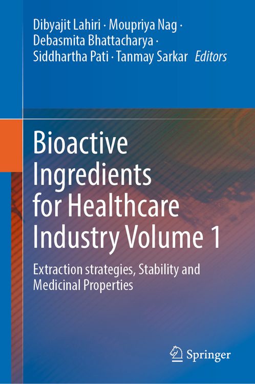 Produktbild: Bioactive Ingredients for Healthcare Industry Volume 1