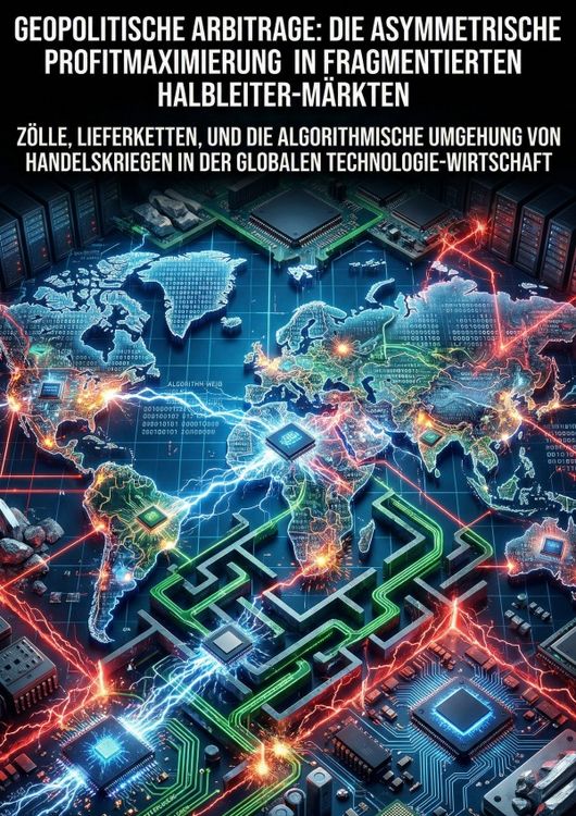 Produktbild: Geopolitische Arbitrage: Die asymmetrische Profitmaximierung in fragmentierten Halbleiter-M&auml;rkten