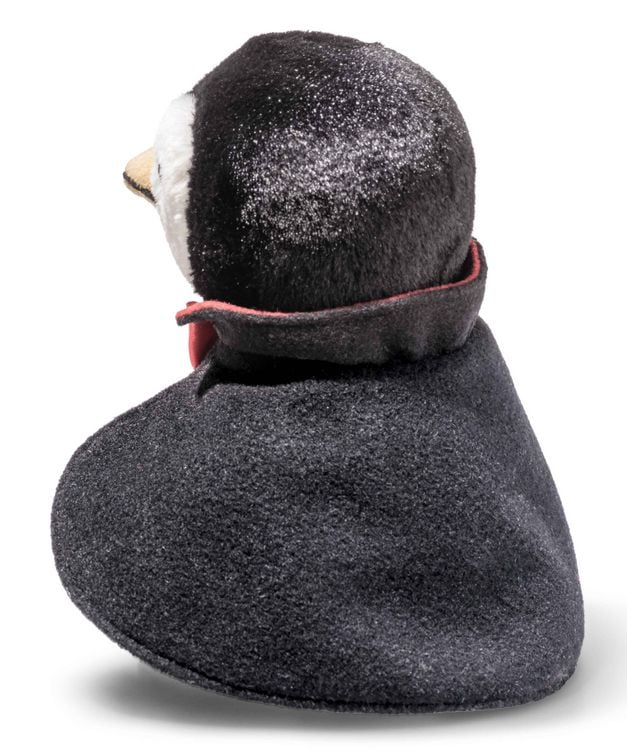 Produktbild: Steiff 057199 - Nibble der Vampir Pinguin, stehend, Pl&uuml;sch, 15 cm