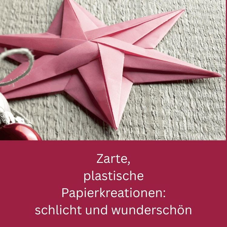 Produktbild: Zarte Origamisterne (kreativ.kompakt.)
