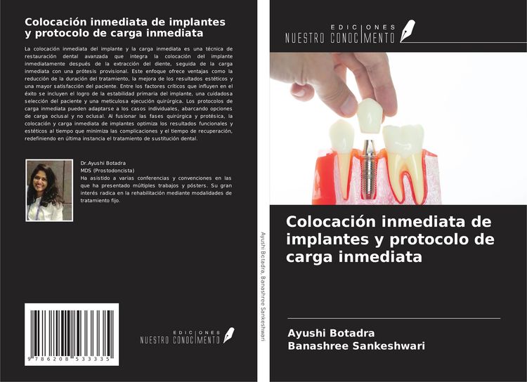 Produktbild: Colocaci&oacute;n inmediata de implantes y protocolo de carga inmediata