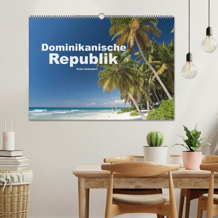 Produktbild: Dominikanische Republik (Wandkalender 2026 DIN A2 quer), CALVENDO Monatskalender